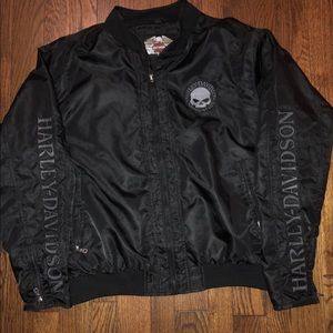 Harley Davidson Motorcycle Racing Jacket Skull XXL